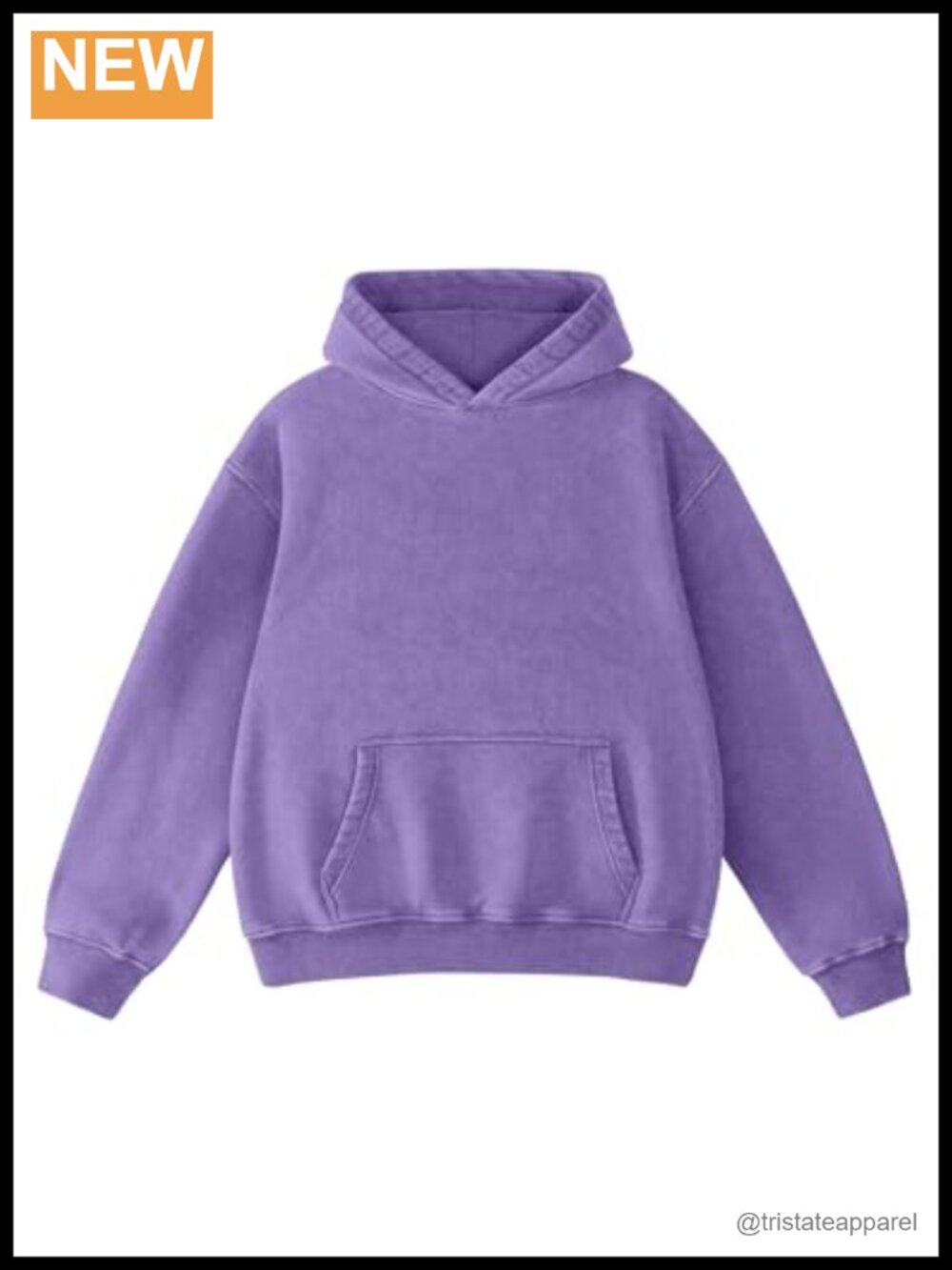 Oversized Heavyweight Hoodie Sweatshirt Acid Wash Pullover Streetwear
